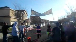 Ruth &amp; Michelle cross the finish line!