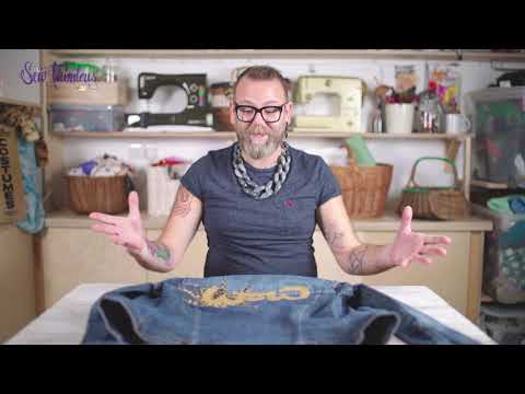 How to Applique designs on to clothing and textiles