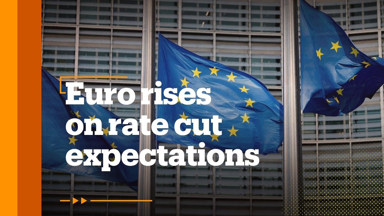 Euro sees sharpest rise in 4 months on rate cut expectations