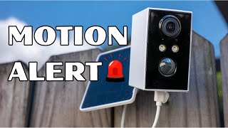 Discreet Solar-Powered Wireless 2k Security Camera| Wansview A1