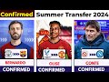 🚨 ALL CONFIRMED TRANSFER SUMMER 2024, ⏳️ Olise to United 🤯, Beraldo to Barcelo🔥, Conte to Napoli ✅️