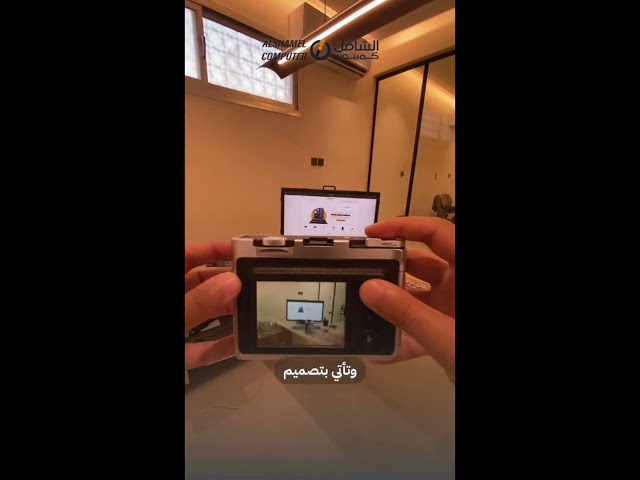 كاميرا فورية هجينة فوجي فيلم إنستاكس ميني إيفو - أسود كلاسيكي