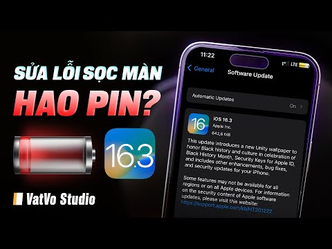 Đánh giá iOS 16.3 chính thức sau 4 ngày: đã sửa lỗi sọc màn, pin gây tranh cãi | Vật Vờ Studio