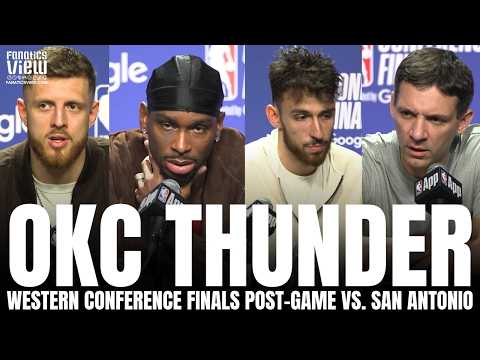 Shai Gilgeous-Alexander, Chet Holmgren & OKC Thunder Recap Taking 3-2 WCF Lead vs. San Antonio Spurs