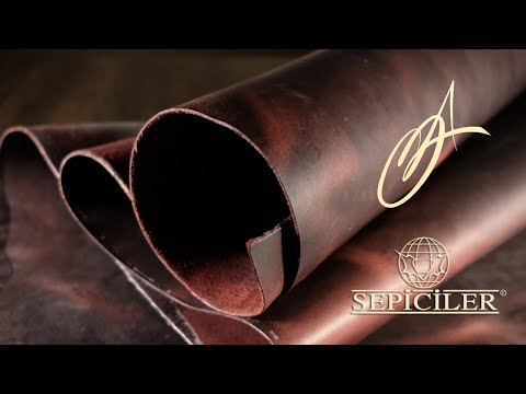 Sepici Leather - Newport Redwine 6-7oz Veg Tan