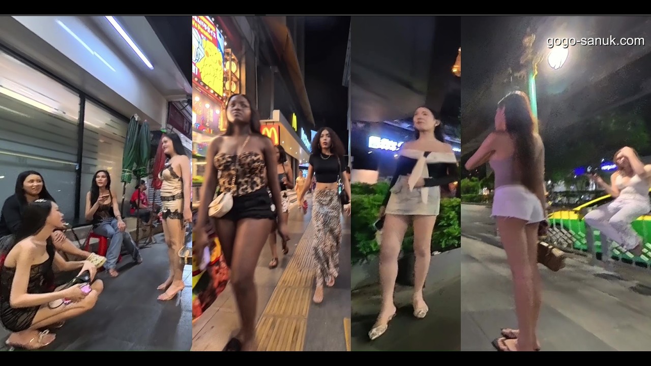 Bangkok Walking Tour 🌃 | Sukhumvit at 3AM 🇹🇭