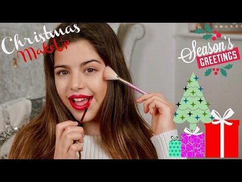 CHRISTMAS MAKEUP LOOK | SOPHIA GRACE Video