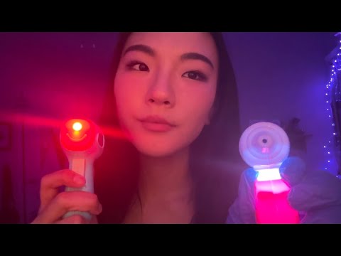 asmr-cranial nerve exam rp