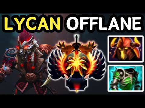 🔥 LYCAN OFFLANE — THE TRUE BEAST MODE IS HERE 🐺 | DOTA 2 🔥