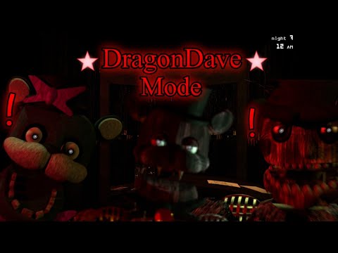 The Return to Freddy's 4: Anniversary Edition - "DragonDave Mode" COMPLETED!!! + Secret Ending! #2