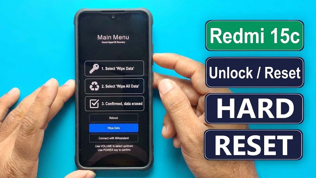Redmi 15c Pattern Unlock | Redmi 15c Reset Password Lock | Redmi 15c Screen Lock Remove |