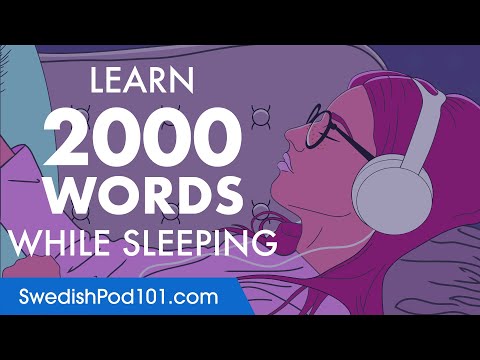 Swedish Conversation: Learn while you Sleep with 2000 words