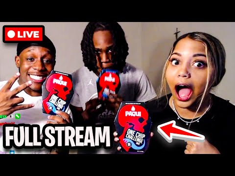 MYA SALINA EATS THE HOT CHIP (22) | FULL STREAM