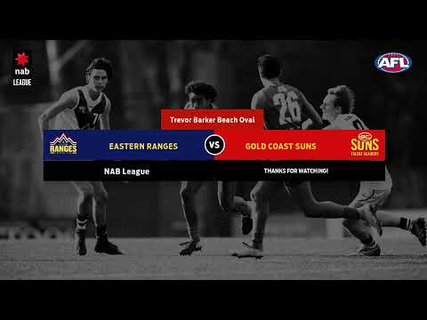 NAB LEAGUE 2019: Round 5 - Eastern v Suns Academy (Full Game)