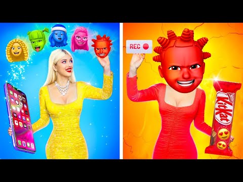 MY EMOTIONS CONTROL ME | Epic and Funny Emoji Situations by RATATA