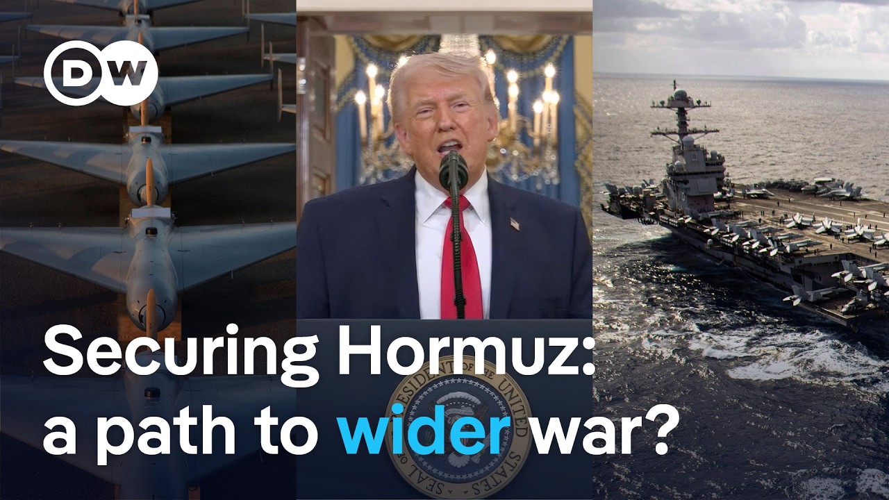 Will efforts to secure the Strait of Hormuz open the door to a wider war in the region? | DW News