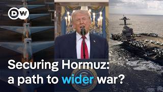 Will efforts to secure the Strait of Hormuz open the door to a wider war in the region? | DW News