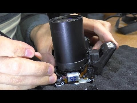Щёлкает объектив / Выпадает в ошибку. Фотокамера Canon SX510. РЕМОНТ