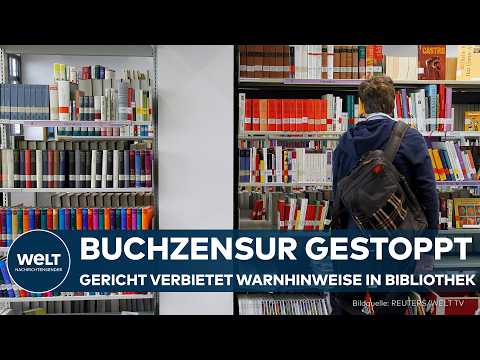 VERSCHWÖRUNGSTHEORIEN: Warnhinweise auf Büchern der Stadtbibliothek Münster rechtswidrig