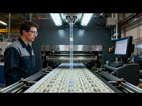 How Money Is Made in a Modern Factory | Complete Process
