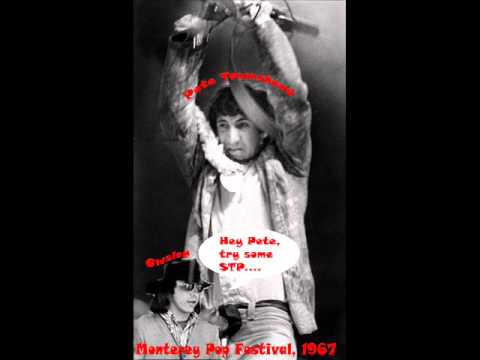 Owsley Doses Pete Townshend  at the Monterey Pop Festival