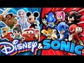 DISNEY ​ VS SONIC TEAM FITNESS RACES BRAIN BREAK Just Dance And Exercise For Kids