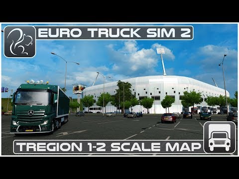 Tregion 1:2 Scale Map (Netherlands) - 0.0.4 Beta (Euro Truck Simulator 2)