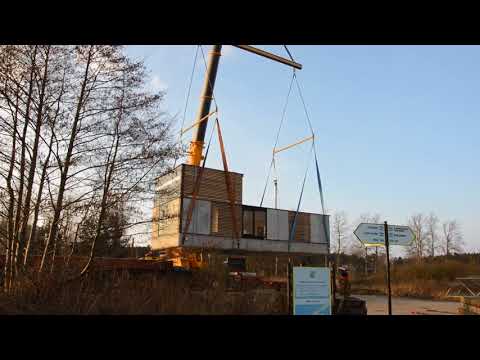 The biggest houseboat in Poland