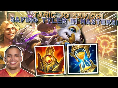 GrandMaster Taric Jungle -- Tyler1's Lane Saved By Raptors Trick TWICE