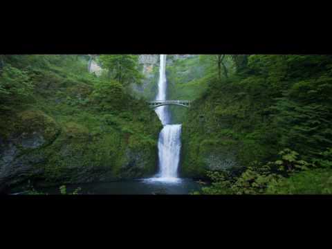 Multnomah Falls Oregon | Sunrise in 4K | Hiking in Oregon | Columbia River Gorge | Hood River