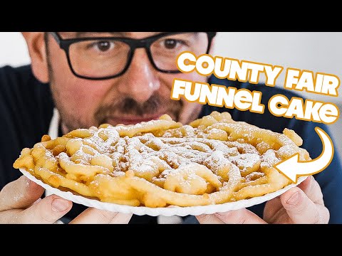 Homemade Funnel Cake Recipe » County Fair Carnival Style