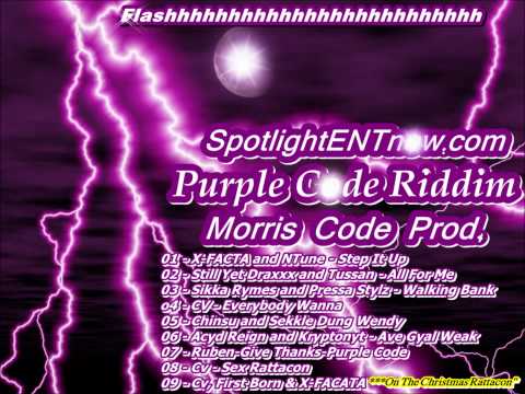Sikka Rymes & Pressa Stylz - Walking Bank - Purple Code Riddim - Morris Code Prod