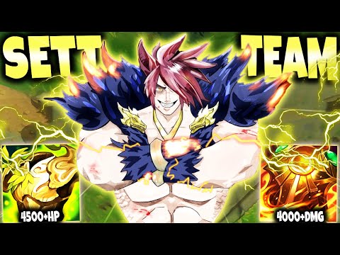 Immortal Sett Build is an ENTIRE TEAM ~ Damage, 4500+HP and DESTRUCTION 🔥 LoL Top Sett s12 Gameplay