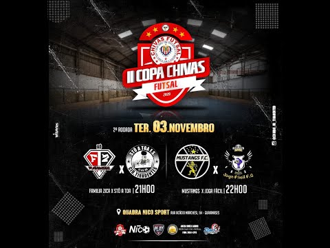 Jogo Familia Zica x Stô a Toa F. S. Quadra Esporte Nico disputa pela Copa Chivas