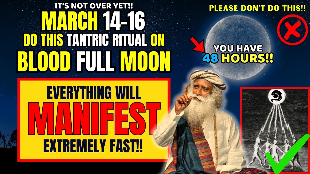 ✅WARNING! Next 2 DAYS Will MAKE Or BREAK Your Next 8 Months | Lunar Eclipse March Full Moon 2025