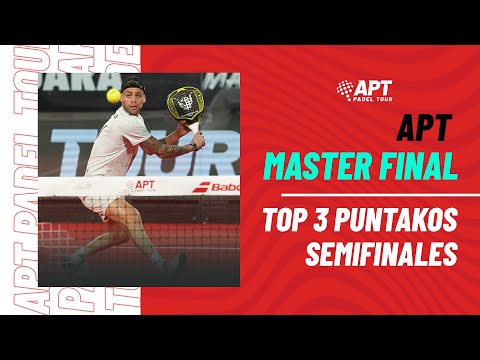 🔝​ TOP 3 PUNTAKOS SEMIFINALES | Grupo Tenerife Master Final - APT Padel Tour 2022