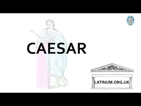 001 Caesar Gallic War Chapter One for Dictation Latin Language Pronunciation and Spelling