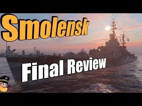 SMOLENSK zu stark  ??? Final Review - Panzerknacker - deutsch || World of Warships