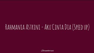 Rahmania Astrini - Aku Cinta Dia (Speed up) + (Lirik)