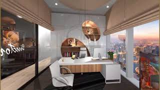 Private luxury office, Binary Tower, Business Bay, Dubai