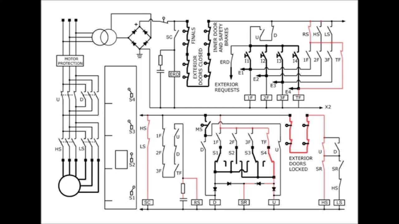 Elevator circuit diagram
