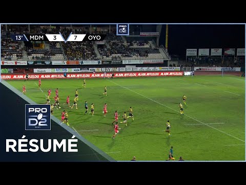 PRO D2 - Résumé Stade Montois-Oyonnax Rugby: 26-15 - J04 - Saison 2022/2023
