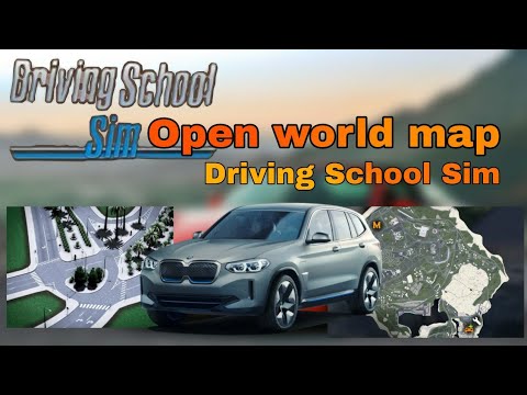 Driving School Sim | Open world map features | Android & iOS