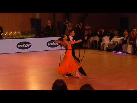 045 Rudolf Mistr - Monika Indráčková /MČR T10 2018/ Kojetín/  Mládež/ Semifinále/ Tango