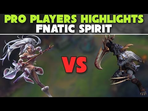 Fnatic Spirit as Nidalee vs Rengar | R: Jungle | Highlights