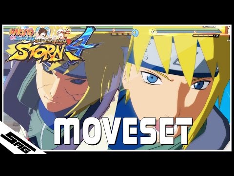 Naruto Ultimate Ninja Storm 4 - Alive Minato / KCM Edo Minato COMPLETE Moveset