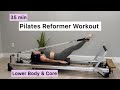 Pilates Reformer Workout 35 Min Lower Body Core