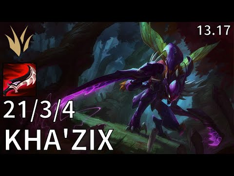 Kha'Zix Jungle vs Kayn - EUW Master | Patch 13.17