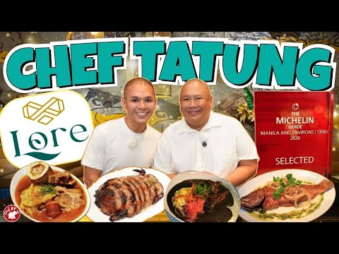 MICHELIN SELECTED RESTAURANT IN BGC | LORE BY CHEF TATUNG 