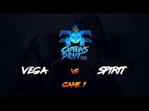 Vega vs Spirit Game 1 - Captain's Draft 4 CIS Qualifiers